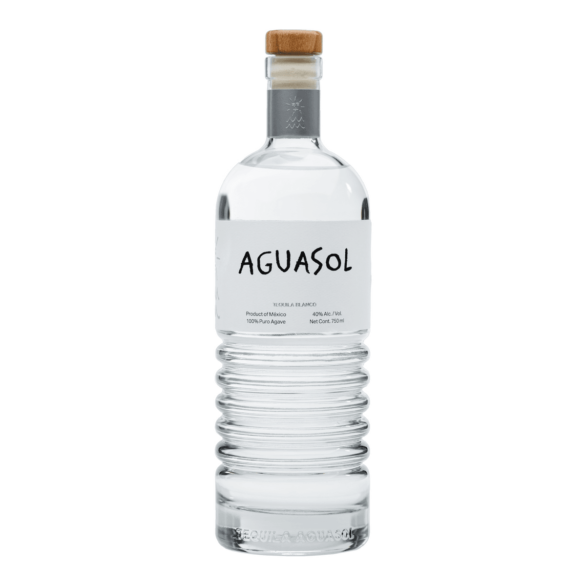 AGUASOL BLANCO TEQUILA 750ML