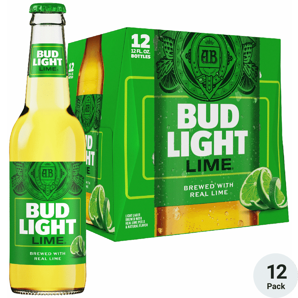 BUD LIGHT LIME 12PK BTL 12OZ