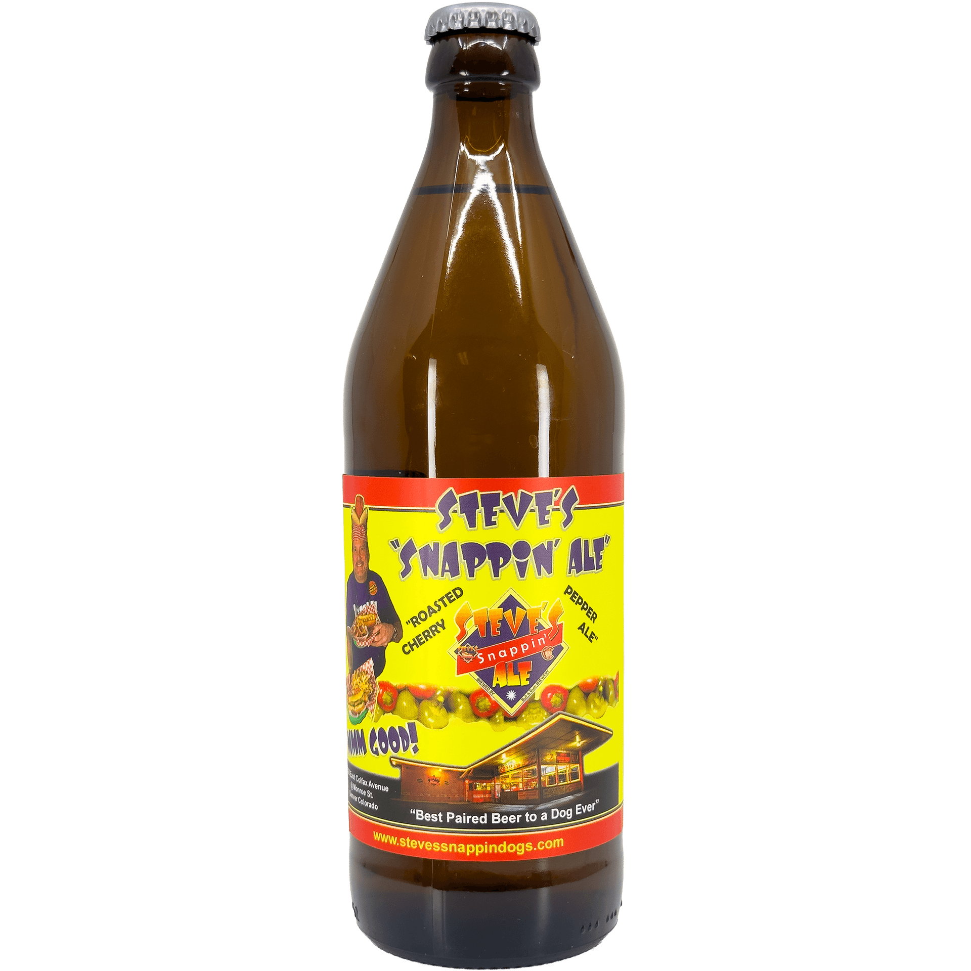 BULL & BUSH STEVES SNAPPING ALE BOMBER 500ml
