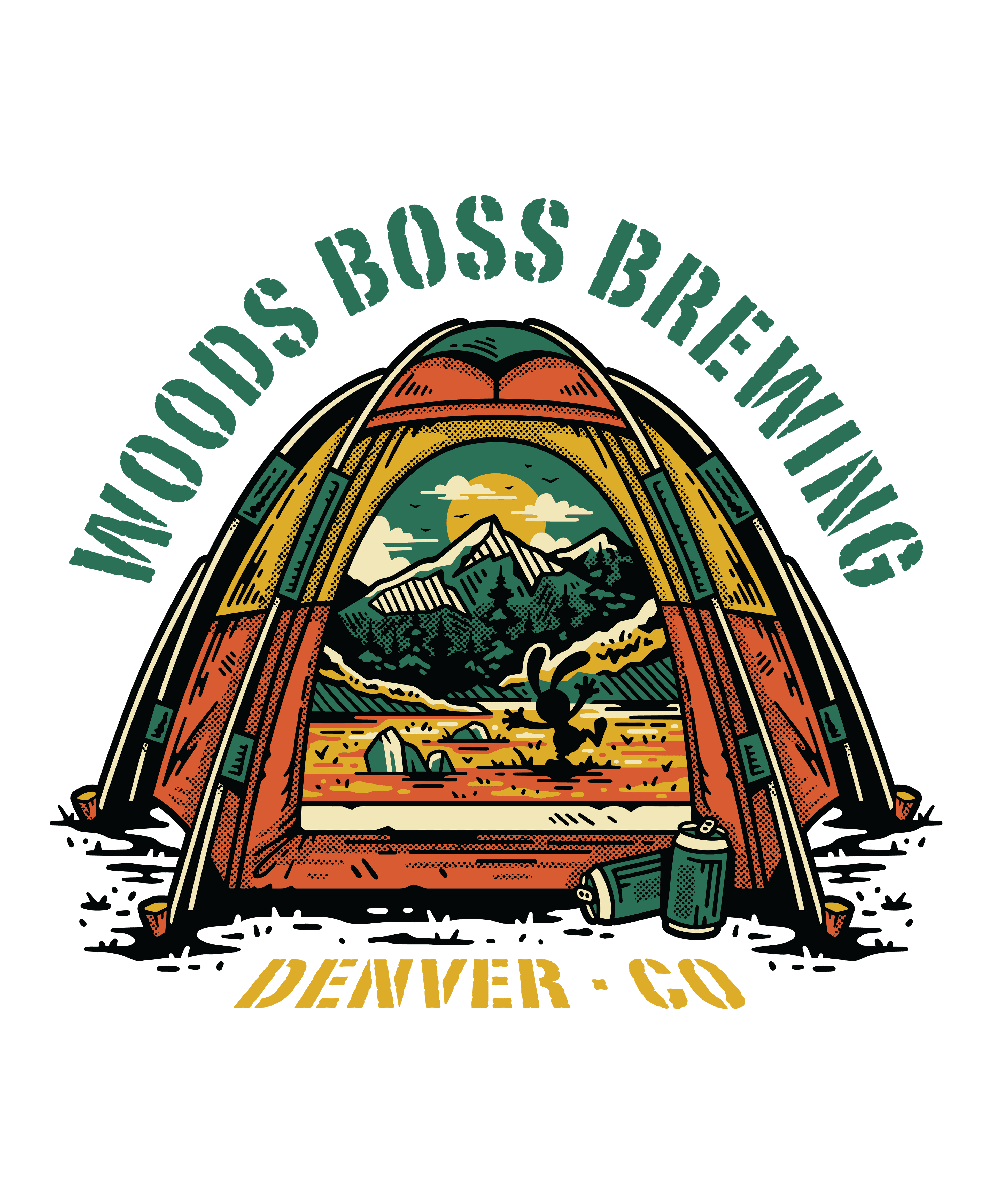 WOODS BOSS BR WESTERN HOP SHOW 4PK 16 oz