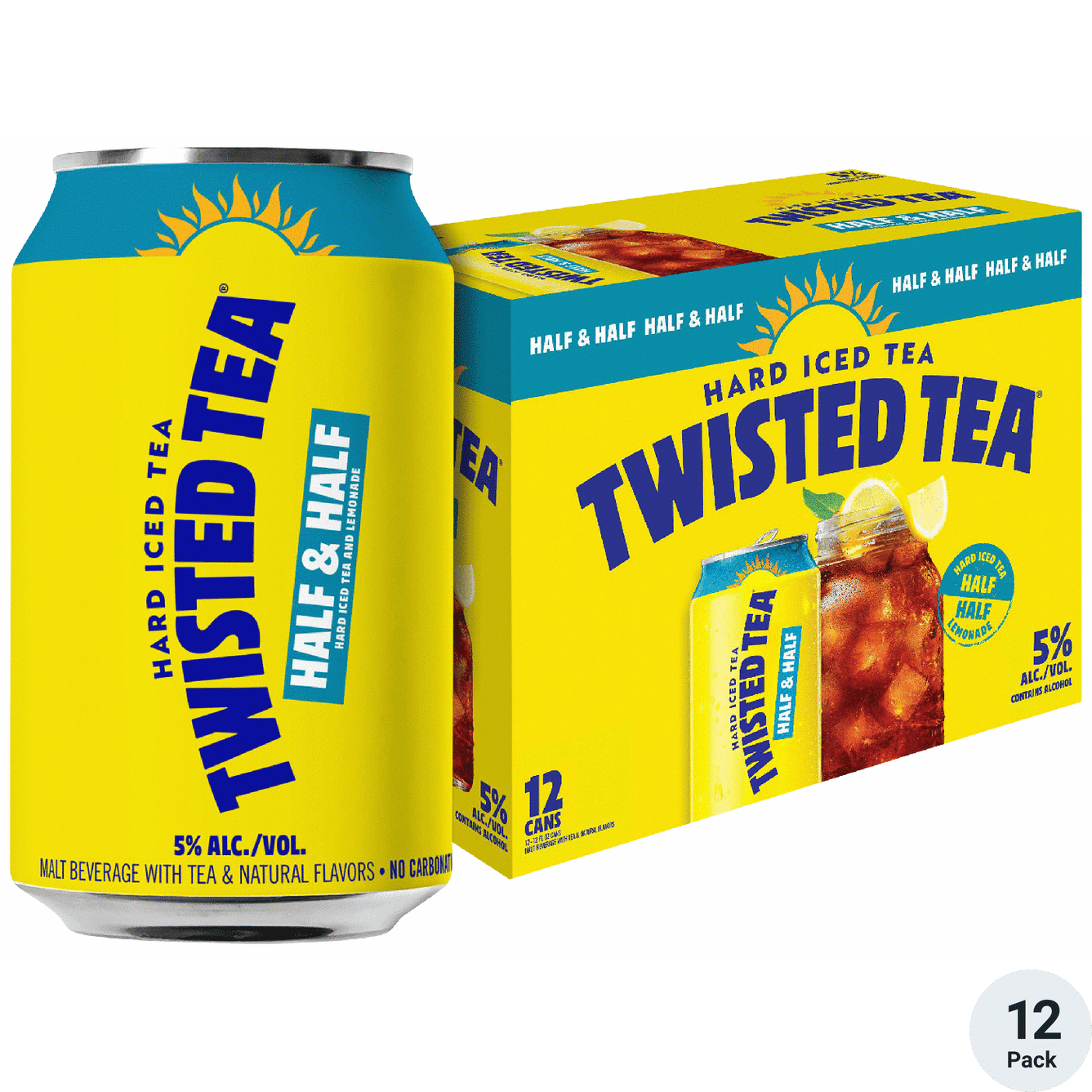 TWISTED TEA HALF & HALF 12PK CAN 12OZ