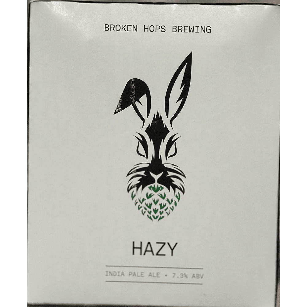 BROKEN HOPS HAZY IPA 4PK 16 oz
