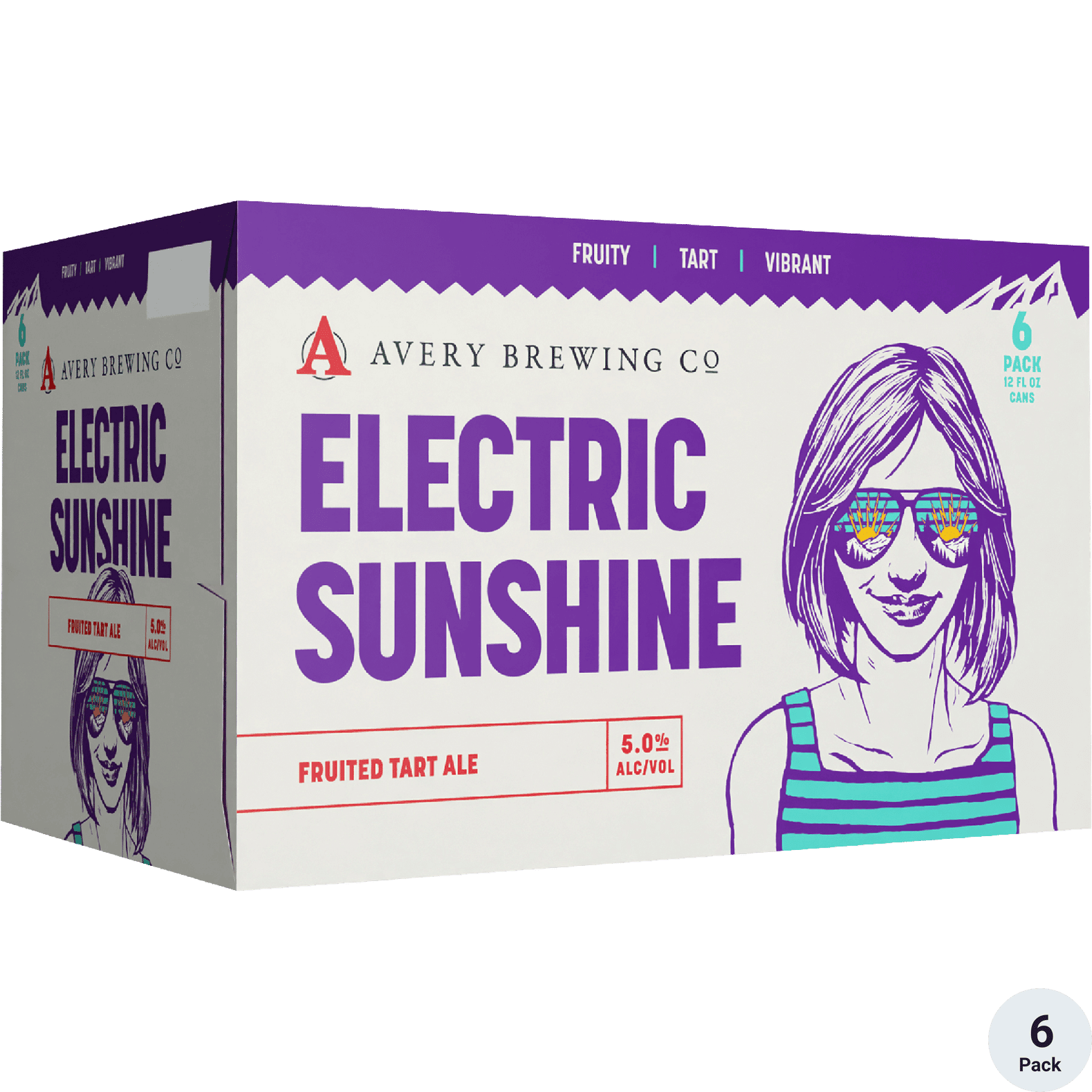 AVERY ELECTRIC SUNSHINE 6PK CAN 12OZ