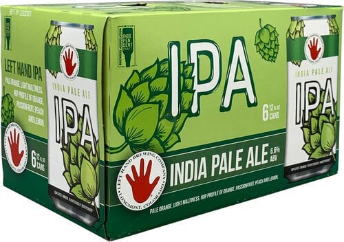 LEFT HAND IPA 6PK CAN 12OZ
