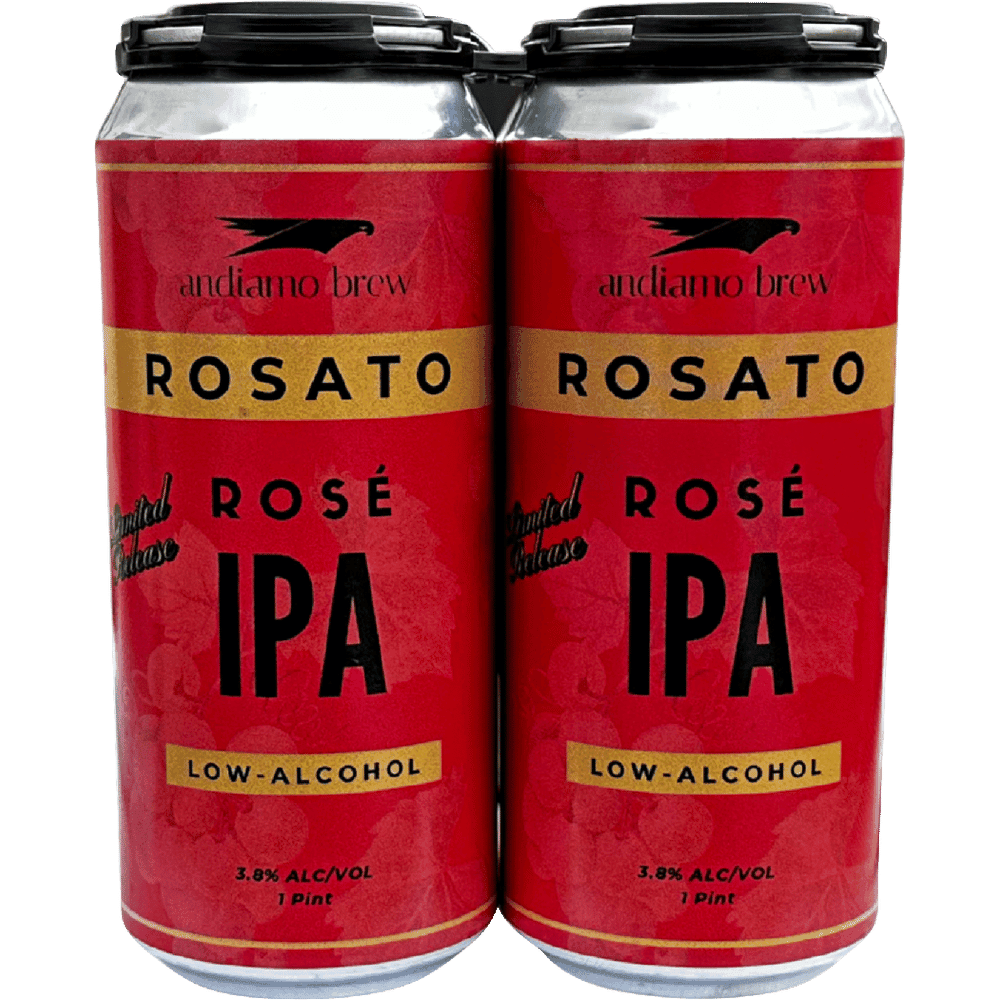 ANDIAMO BREW ROSATO 4PK 16 oz