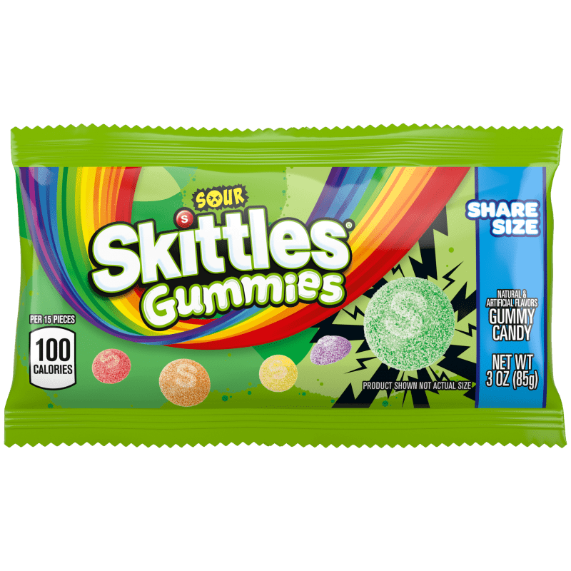 SKITTLES SOUR SHARE 3oz