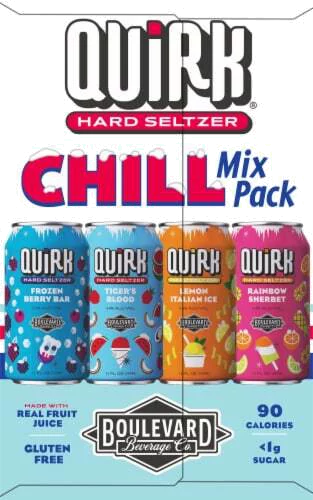 BOULEVARD QUIRK SELTZER CHILL VP 12CAN *BC* 12OZ