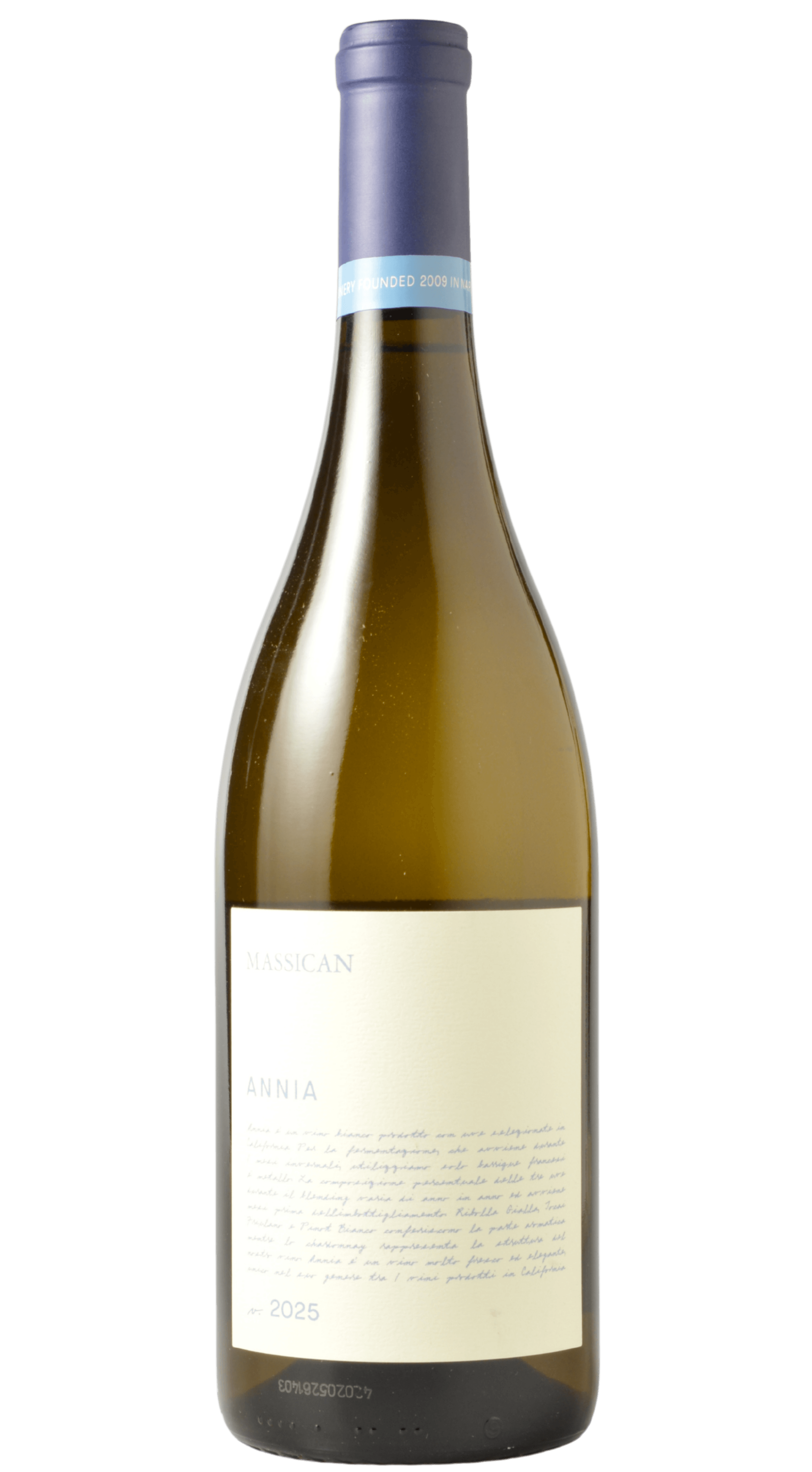 MASSICAN ANNIA BLANC 750ml