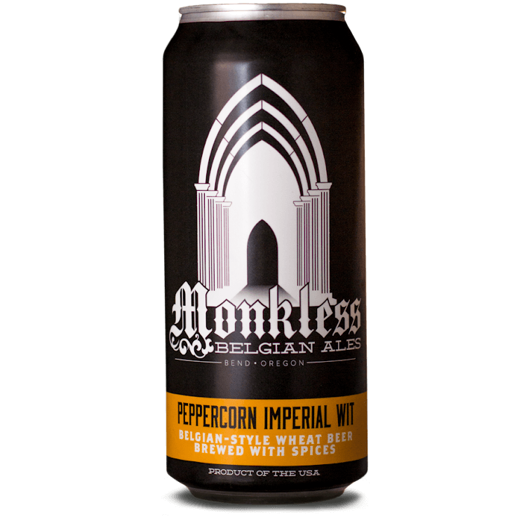MONKLESS PEPPERCORN IMPERIAL WIT 4CN 12OZ