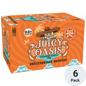BRECKENRIDGE BR JUICY OASIS TANGERINE VANILLA 6PK 12OZ
