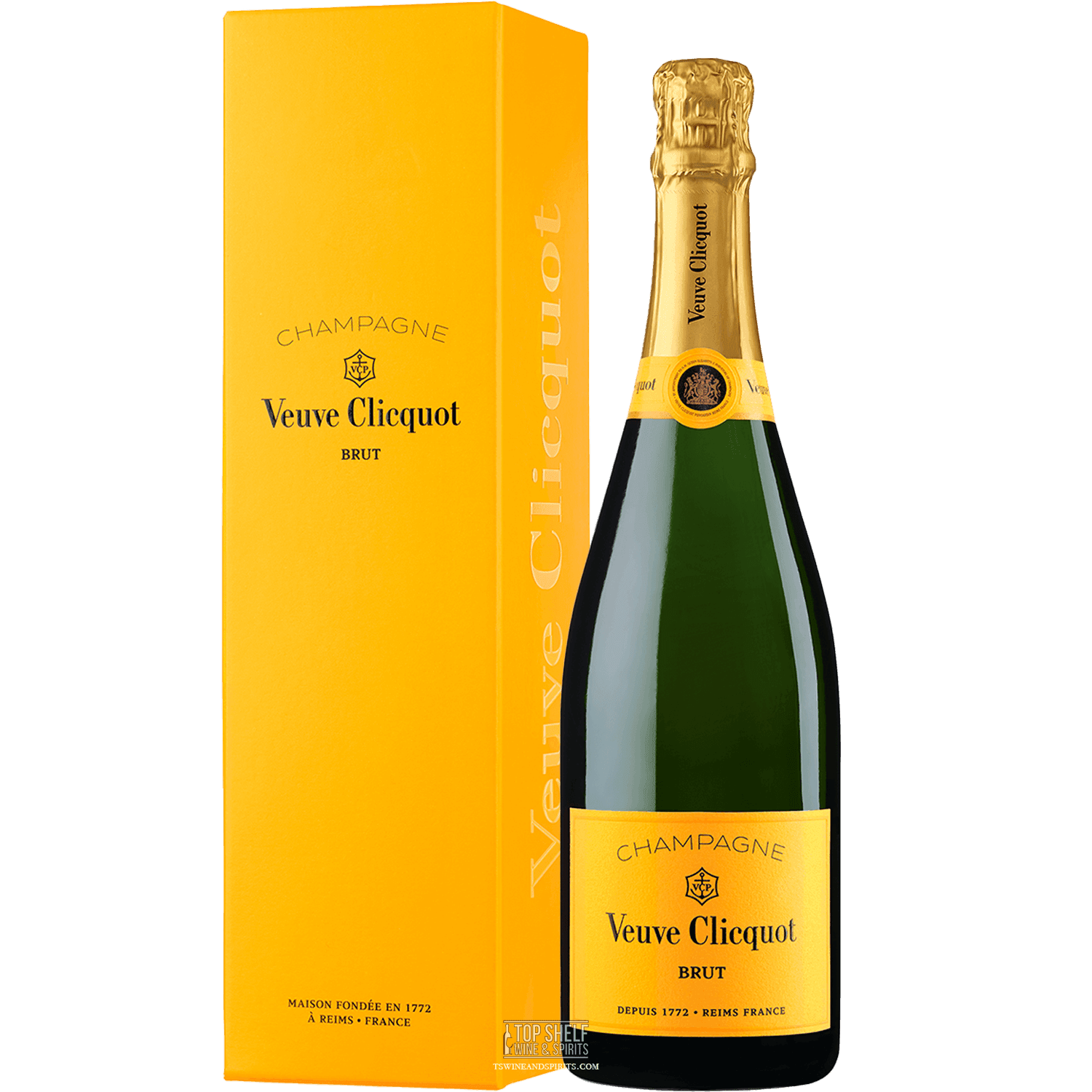VEUVE CLICQ PONSARDIN YELLOW BRUT (STANDARD) 750ml
