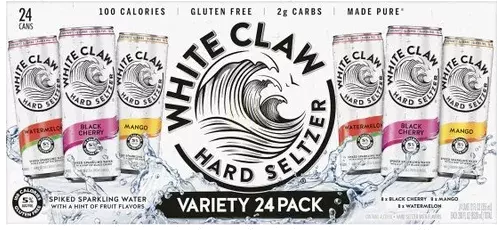 WHITE CLAW MIX SUITCASE 12OZ