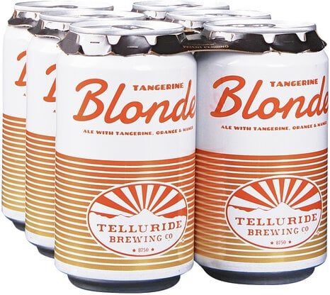 TELLURIDE BR TANGERINE BLONDE  6PK CAN 12OZ