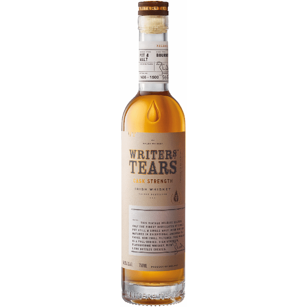 WRITERS TEARS IRISH WHISKEY 750ML