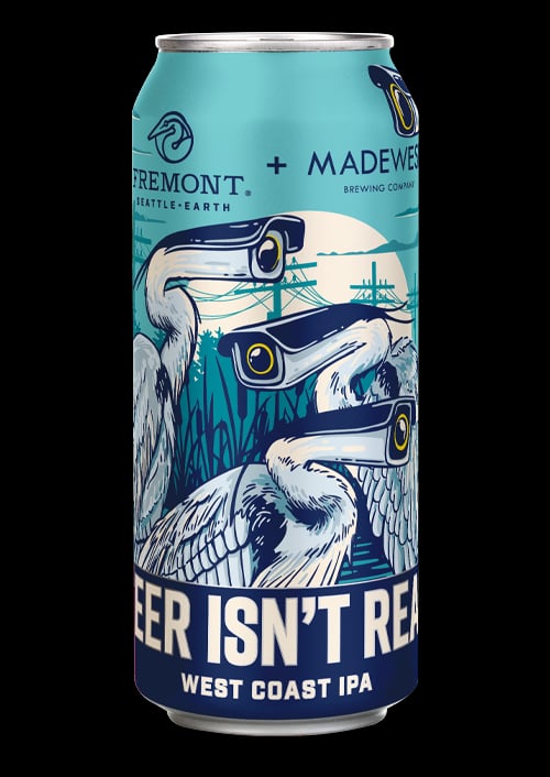 FREMONT BEER ISNT REAL 4PK CAN 16 oz