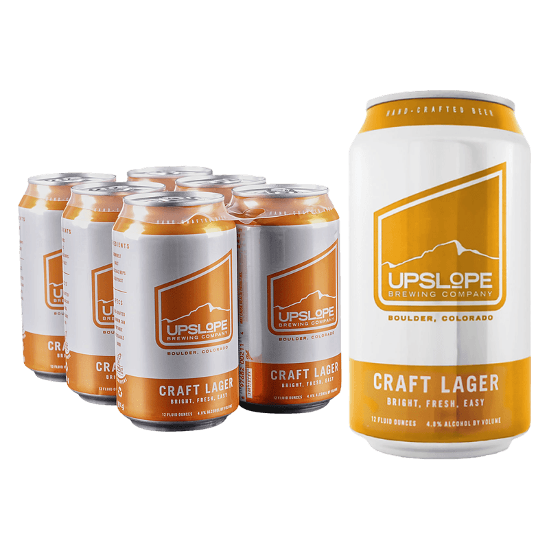 UPSLOPE CRAFT LAGER 6PK CAN 12 oz