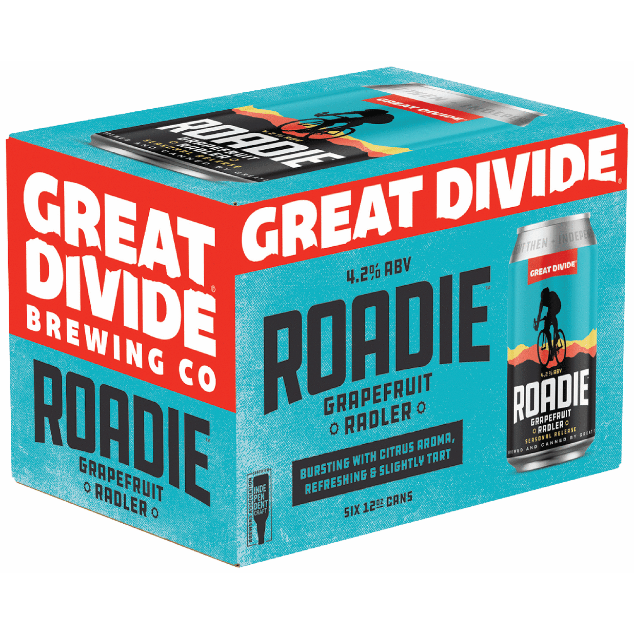 GREAT DIVIDE ROADIE RADLER 6CAN 12 oz