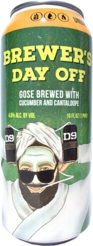 D9 BREWING BREWERS DAY OFF 4 PK CAN 16 oz