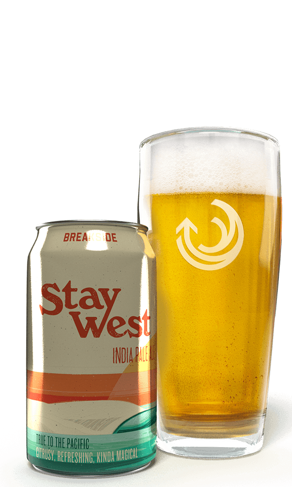 BREAKSIDE STAY WEST IPA 6PK 12 oz