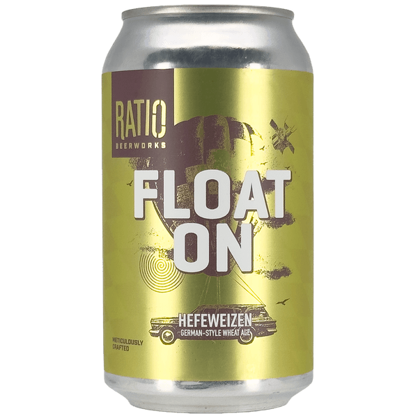 RATIO FLOAT ON 6PK 12 OZ