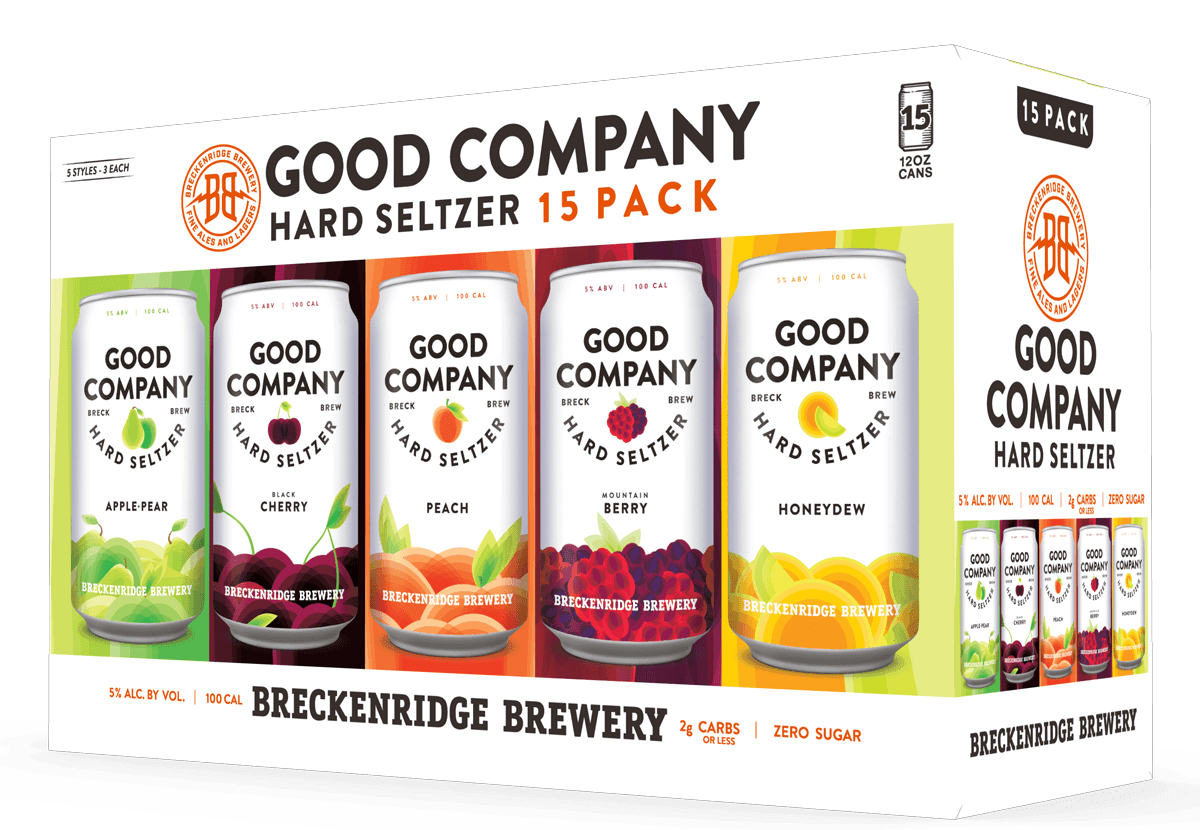 BRECKENRIDGE BR GOOD COMPANY SELTZER MIX 15CAN 12OZ