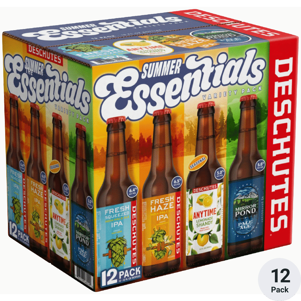 DESCHUTES VARIETY 12PK BTL 12OZ