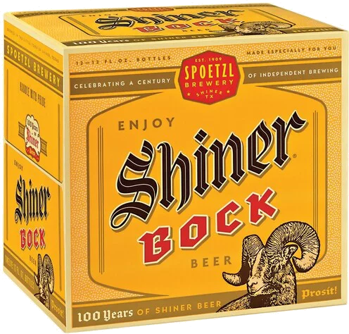 SHINER BOCK 12PK BTL 12OZ