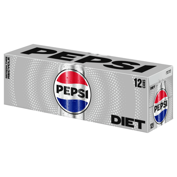 PEPSI DIET 12 PACK CAN 12 oz