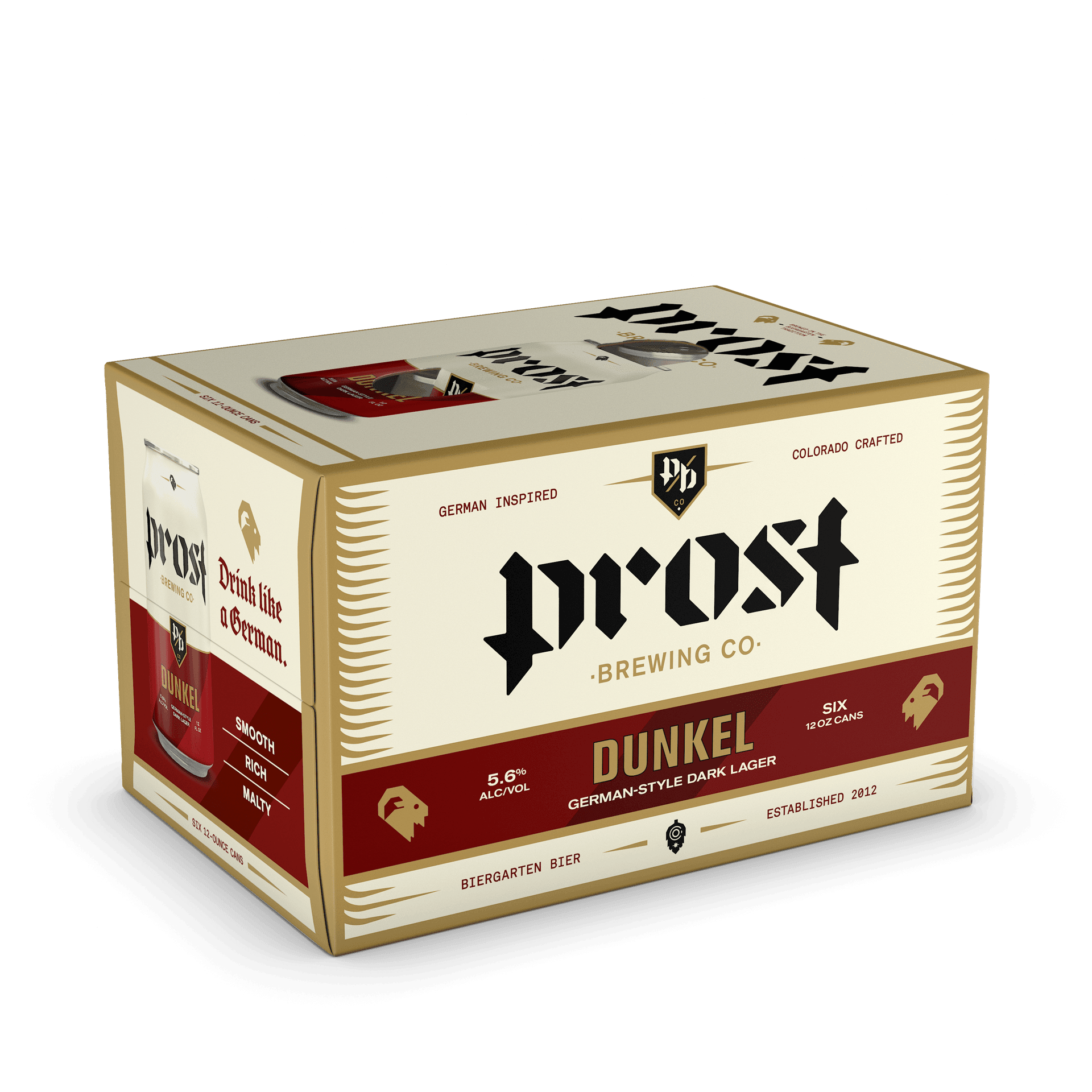 PROST DUNKEL 6PK CAN 12 oz