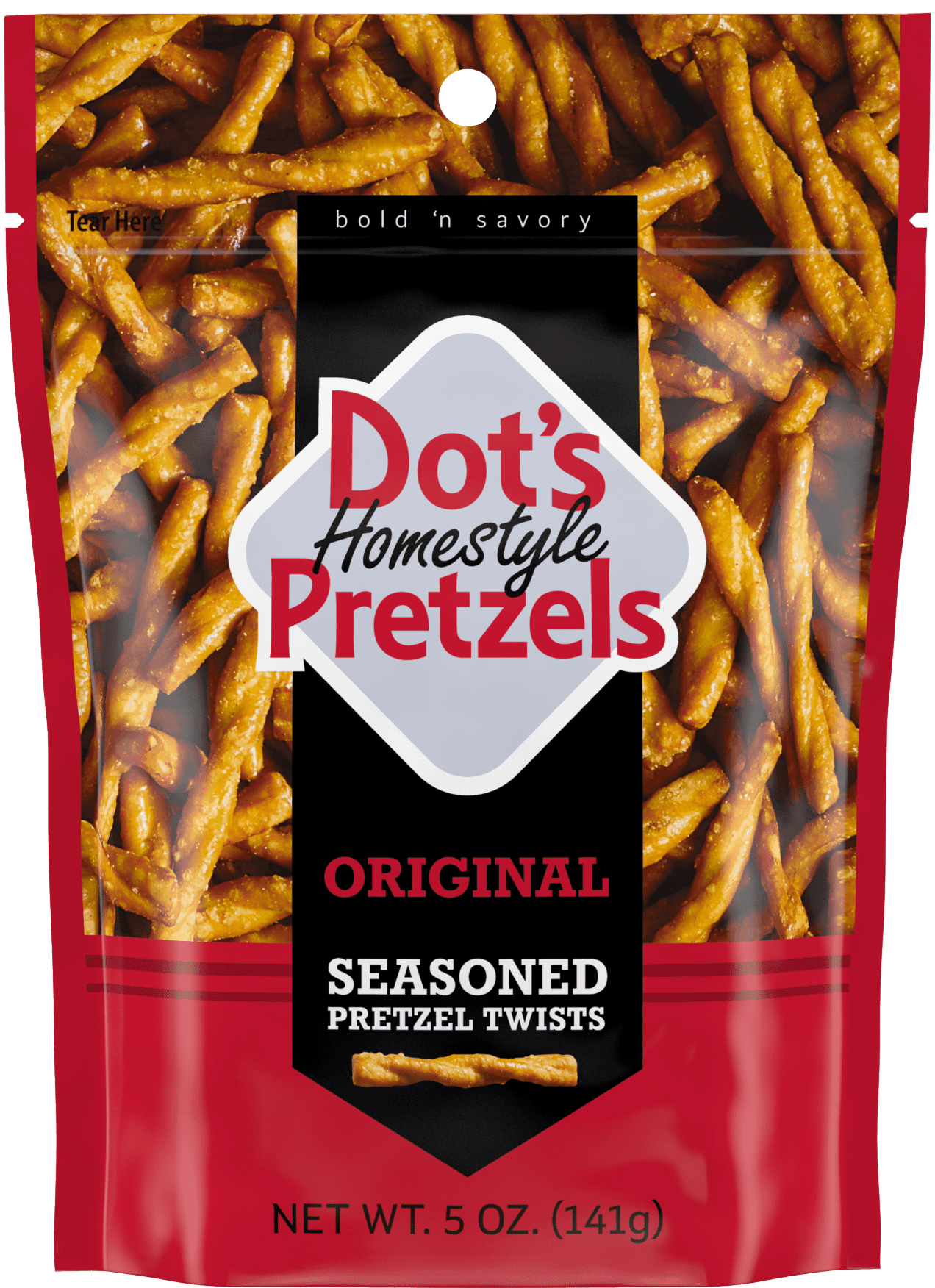DOTS HOMESTYLE PRETZELS SNACK BAG 5oz