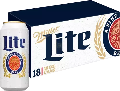 MILLER LITE 18PK 16OZ CAN