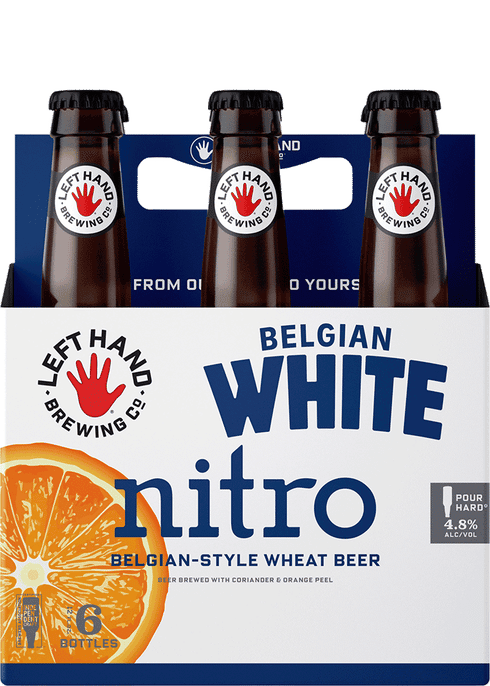 LEFT HAND BELGIAN WHITE NITRO 6PK 12 oz