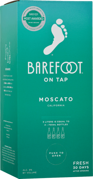BAREFOOT BOX MOSCATO 3 L