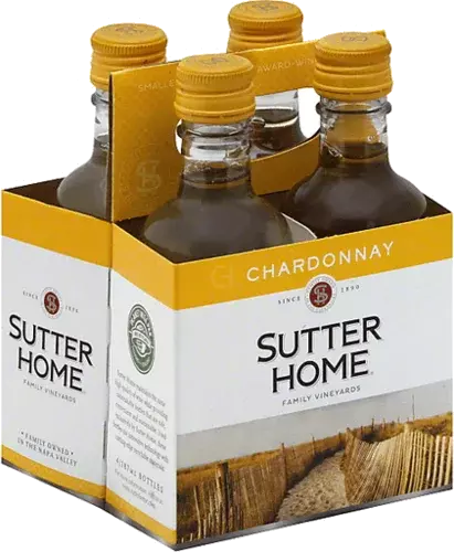 SUTTER 4PK CHARD 187 M