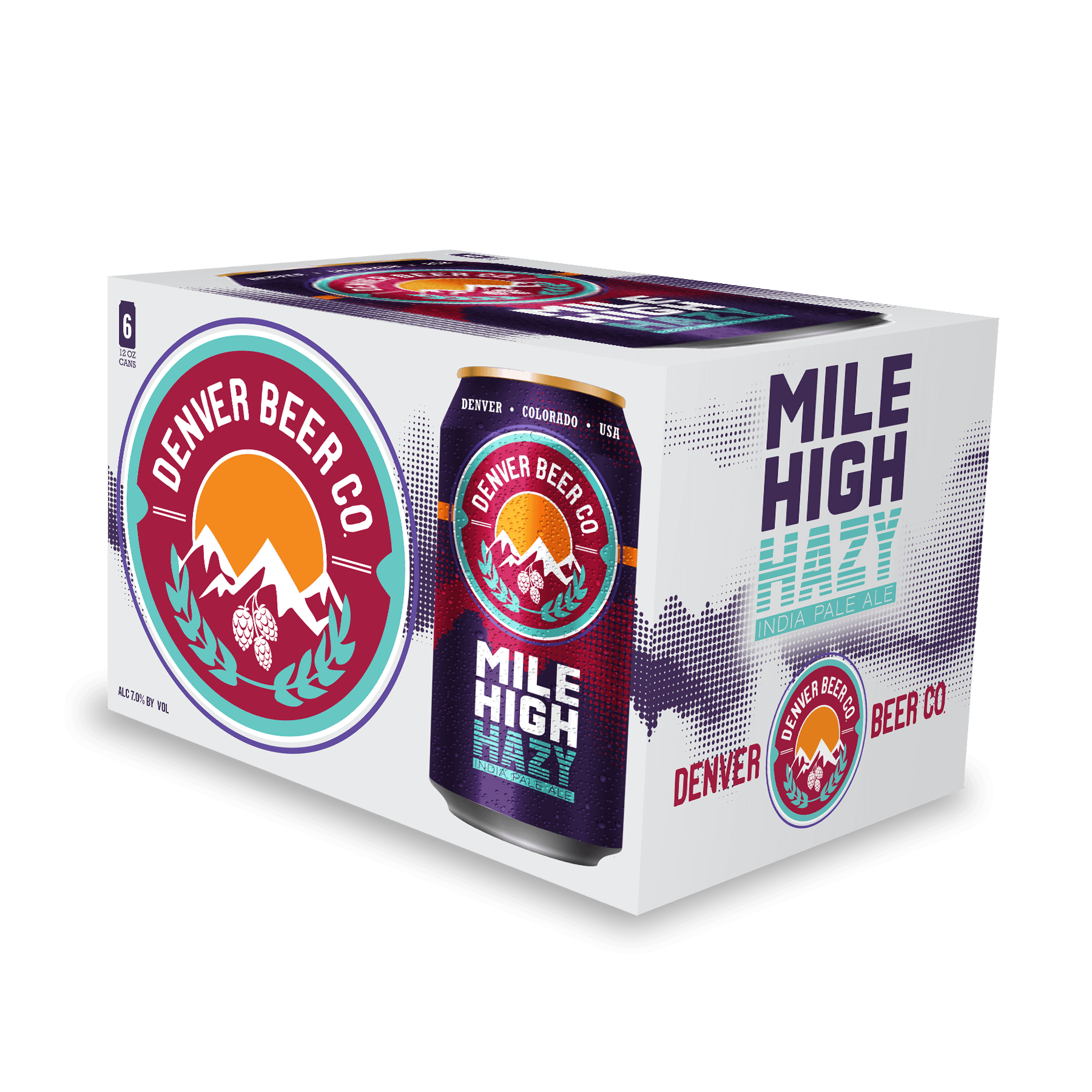DENVER BEER CO MILE HIGH HAZY 6PK CN 12OZ