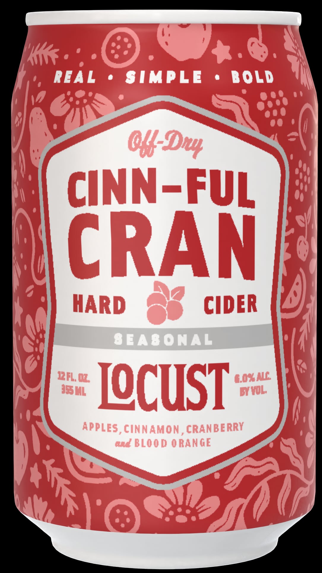 LOCUST CIDER CINN-FUL CRAN 6CN 12OZ