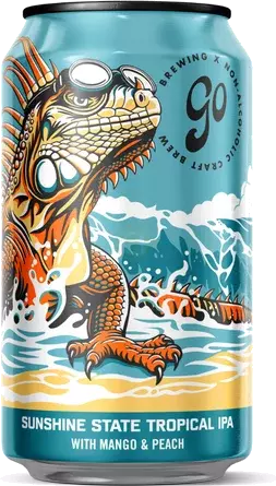 GO BREWING NA SUNSHINE TROPICAL IPA 6CAN 12OZ