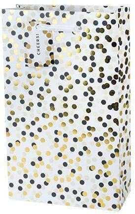 TUXEDO DOT 2 BTL WINE GIFT BAG