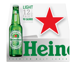 HEINEKEN LIGHT 12 PACK BTL 12OZ