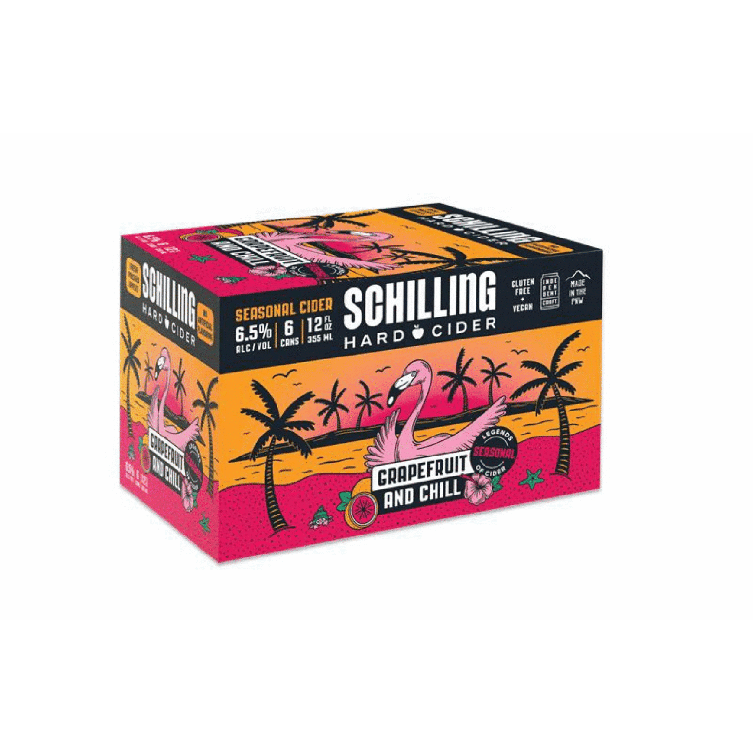 SCHILLING GRAPEFRUIT 6PK CAN 12 oz