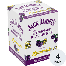 JACK DANIELS RTD BLACKBERY LEMON. 4CN 12 oz