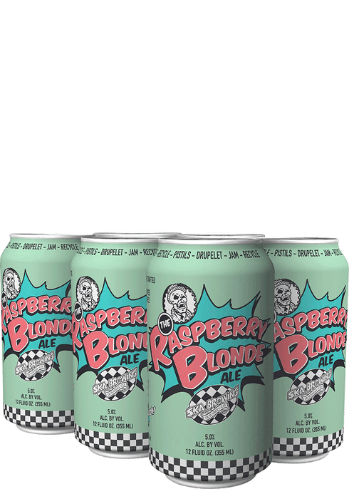 SKA RASPBERRY BLONDE  6 CAN 12OZ