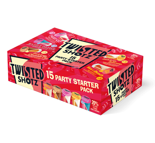T SHOTZ TRADITIONAL PARTY 15PK 50 ml