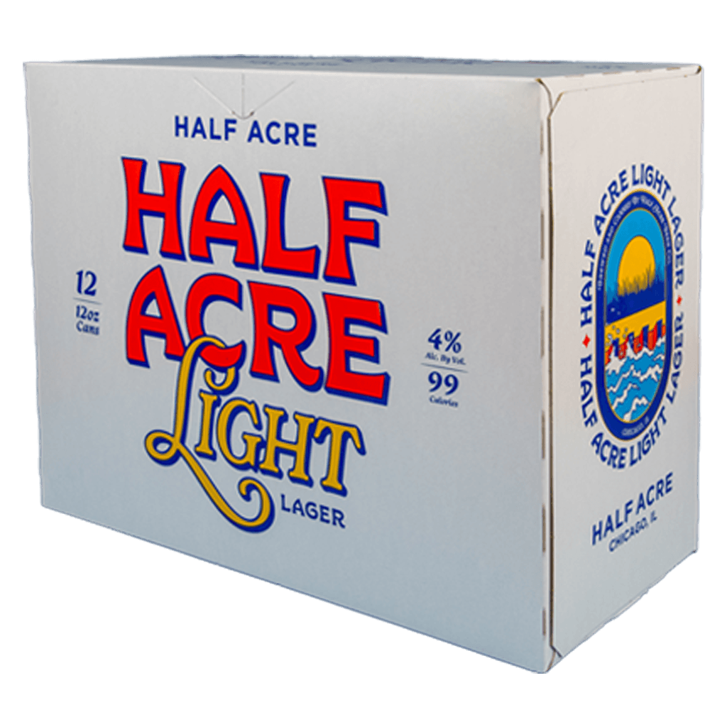 HALF ACRE LIGHT 12PK 12 oz