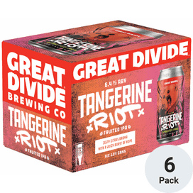 GREAT DIVIDE TANGERINE RIOT 6CAN 16 oz