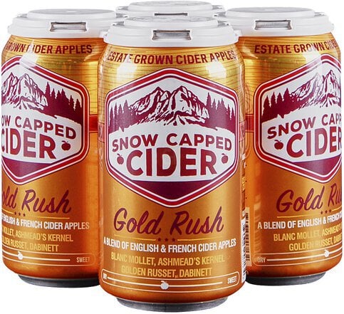 SNOW CAPPED GOLD RUSH 4PK CAN 12 oz
