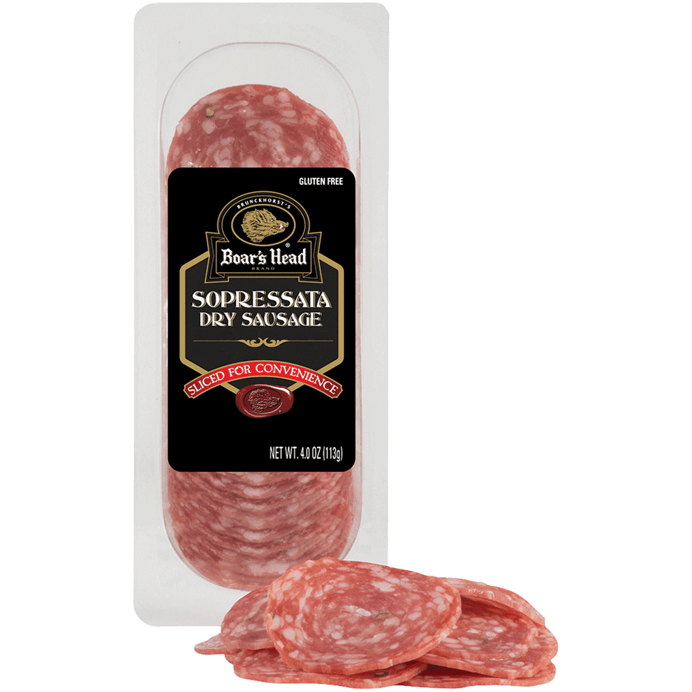 BOAR'S HEAD SLICED SOPRESSATA 4 OZ
