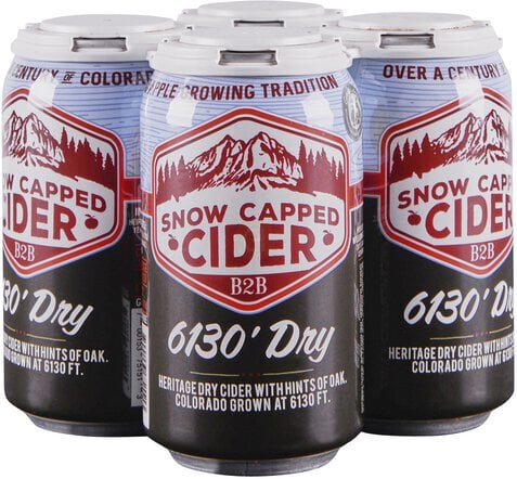 SNOW CAPPED 6130 DRY 4CN 12 oz