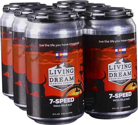 LIVING THE DREAM 7-SPEED 6PK CAN 12OZ
