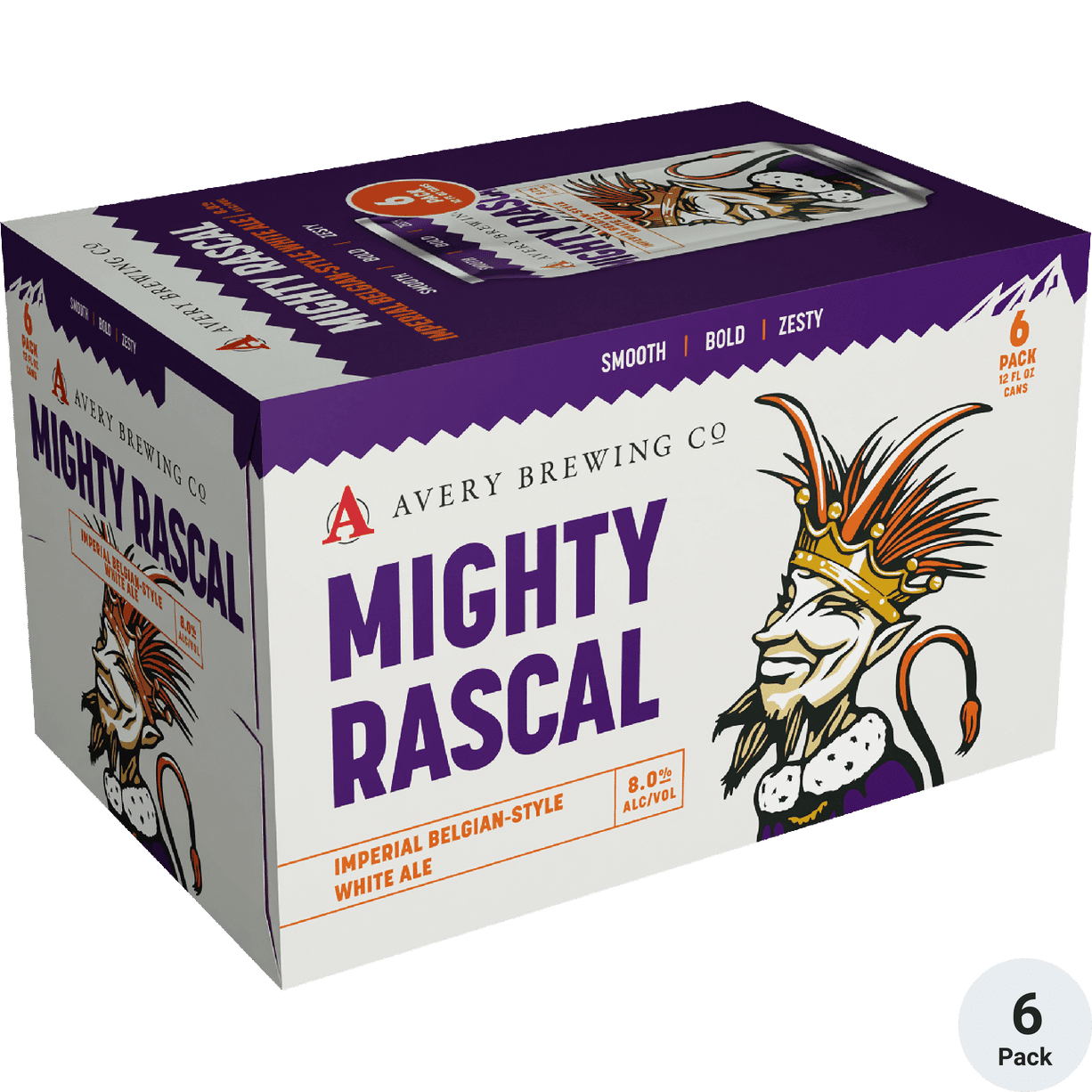 AVERY MIGHTY RASCAL 6PK CAN 12OZ